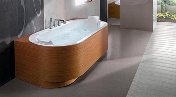 Преимущества использования сибирской лиственницы для отделки ванной комнаты